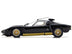 Lamborghini Miura SVR Black with Gold Accents and Wheels 1/43 Diecast Model Car by Kyosho - Minihomy