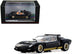 Lamborghini Miura SVR Black with Gold Accents and Wheels 1/43 Diecast Model Car by Kyosho - Minihomy