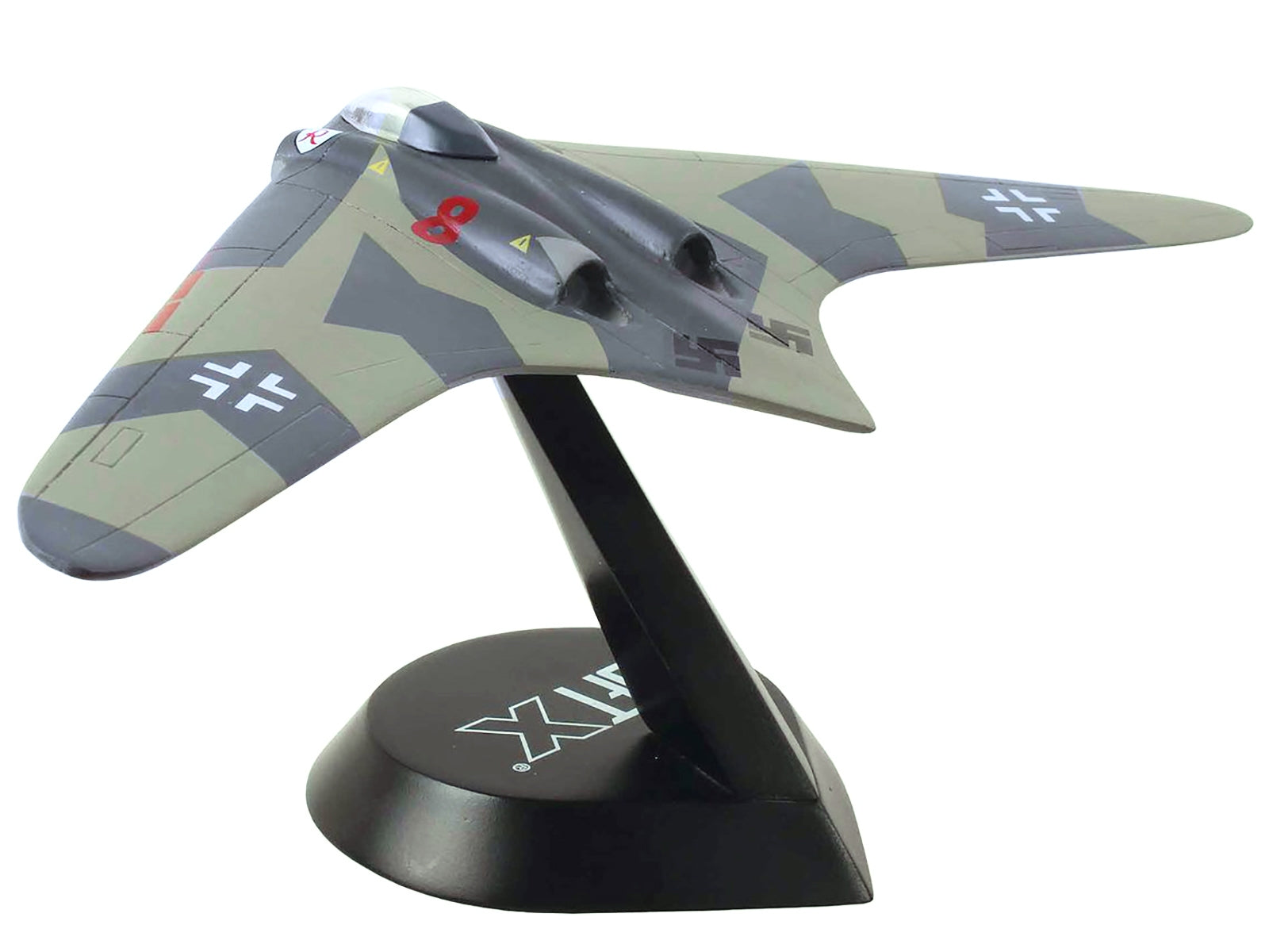 Horten Ho 229 Aircraft #8 Prototype Camouflage "German Luftwaffe" 1/72 Model Airplane by Luft-X - Minihomy