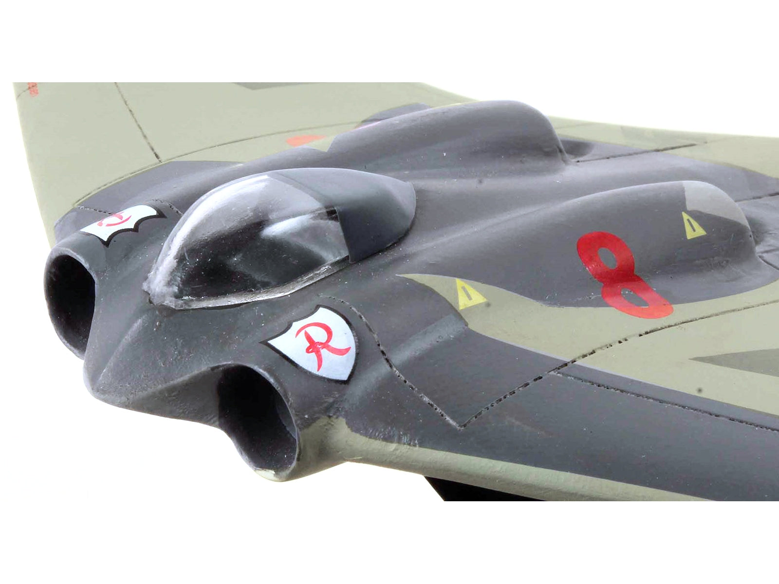 Horten Ho 229 Aircraft #8 Prototype Camouflage "German Luftwaffe" 1/72 Model Airplane by Luft-X - Minihomy