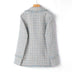 High Quality Wool Blends Tweed Jacket Women - Minihomy