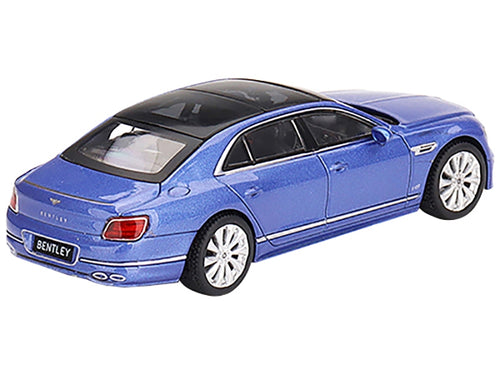 Bentley Flying Spur with Sunroof Neptune Blue Metallic with Black Top