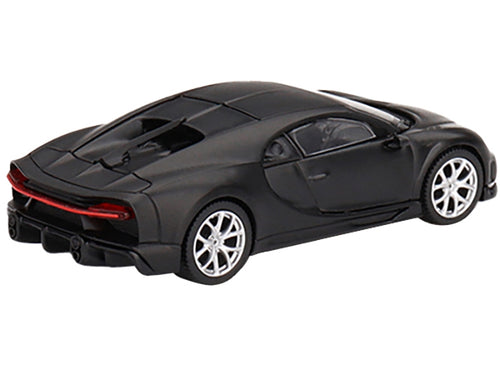 Bugatti Chiron Super Sport 300+ Matt Black Limited Edition to 6600 pieces Worldwide 1/64 Diecast Model Car by True Scale Miniatures