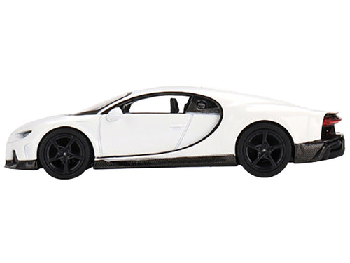 Bugatti Chiron Super Sport White Limited Edition to 4800 pieces Worldwide 1/64 Diecast Model Car by True Scale Miniatures