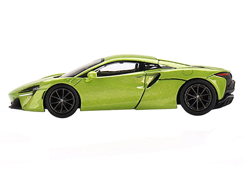 McLaren Artura Flux Green Metallic Limited Edition to 2040 pieces Worldwide 1/64 Diecast Model Car by True Scale Miniatures
