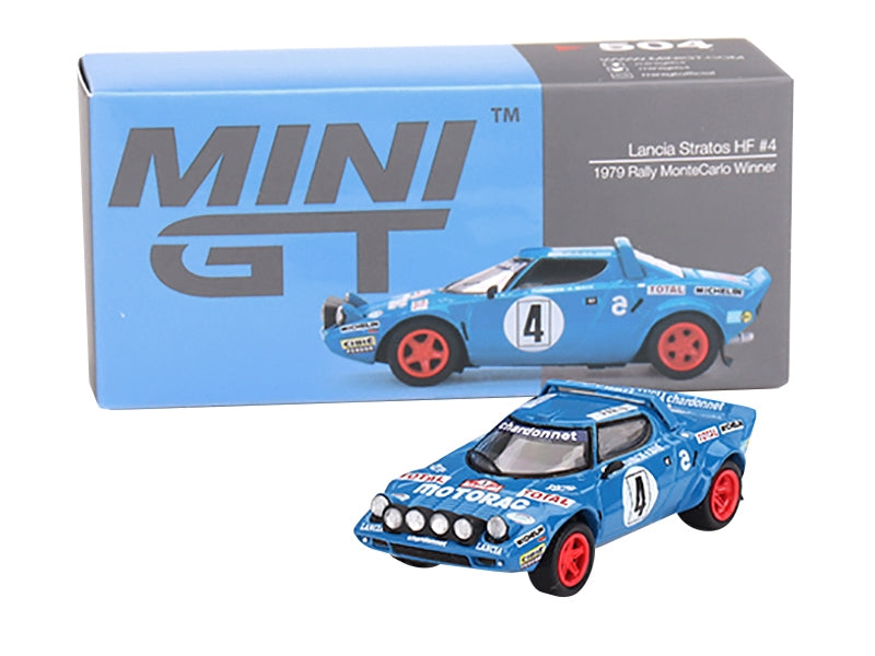 Lancia Stratos HF #4 Bernard Darniche - Alain Mahe Winner "Monte Carlo Rally" (1979) - Minihomy