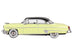 1954 Lincoln Capri Premier Yellow with Black Top Limited Edition to 3000 pieces Worldwide 1/64 Diecast Model Car by True Scale Miniatures - Minihomy