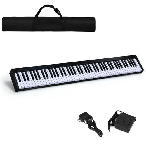 88-Key Portable Electronic Piano with Voice Function
