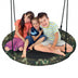 40 Inch Flying Saucer Tree Swing Outdoor Play Set with Adjustable Ropes Gift for Kids - Color: Camouflage - Minihomy