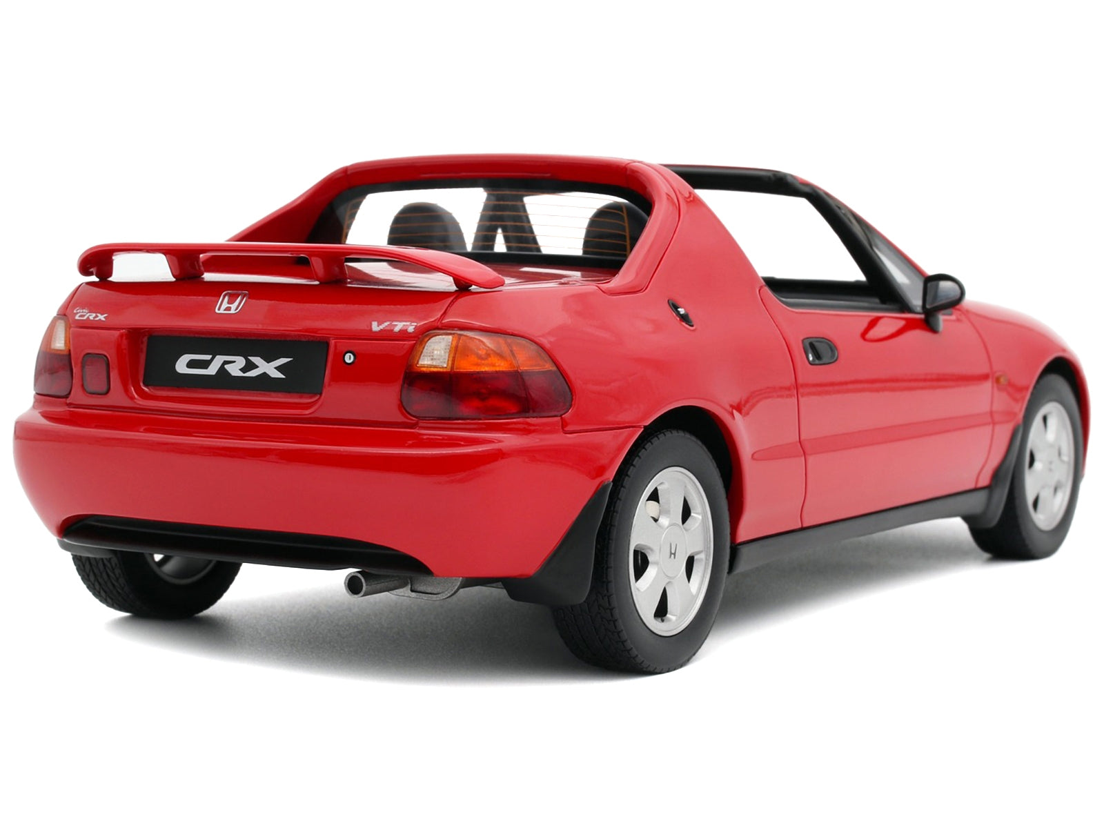 1995 Honda Civic CRX VTI Del Sol Red Limited Edition to 2000 pieces Worldwide 1/18 Model Car by Otto Mobile - Minihomy