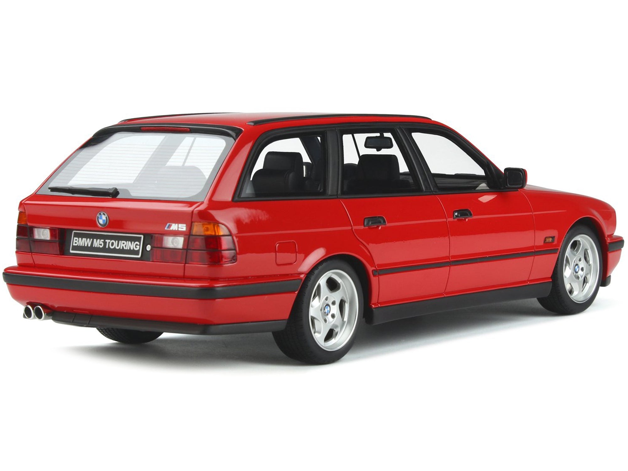 1994 BMW M5 E34 Touring Mugello Red Limited Edition to 3000 pieces Worldwide 1/18 Model Car by Otto Mobile - Minihomy