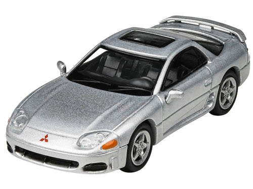 Mitsubishi 3000GT GTO Silver Metallic with Sunroof 1/64 Diecast Model Car by Paragon Models