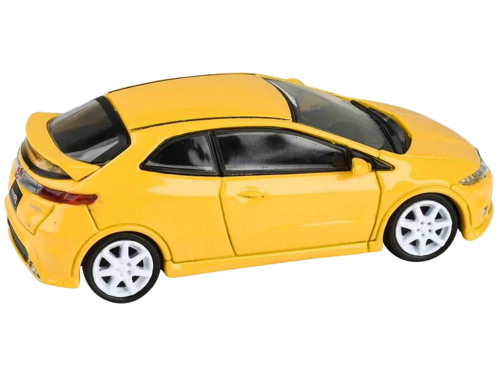 2007 Honda Civic Type R FN2 Sunlight Yellow 1/64 Diecast Model Car by Paragon Models - Minihomy