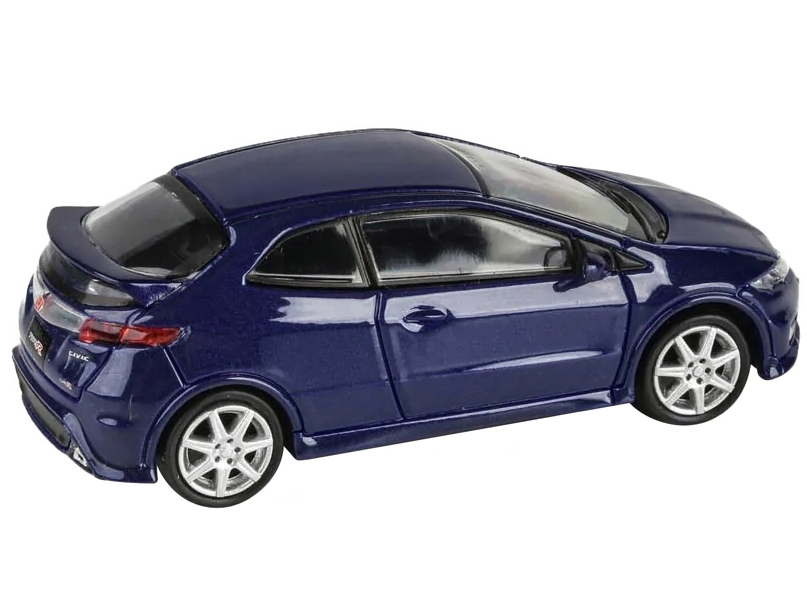 2007 Honda Civic Type R FN2 Sapphire Blue Metallic 1/64 Diecast Model Car by Paragon Models - Minihomy