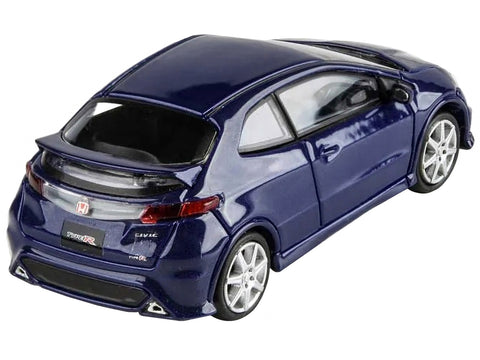 2007 Honda Civic Type R FN2 Sapphire Blue Metallic 1/64 Diecast Model Car by Paragon Models
