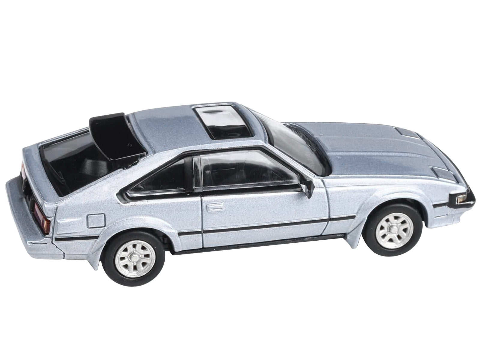 1984 Toyota Celica Supra XX Light Blue Metallic with Sunroof 1/64 Diecast Model Car by Paragon Models - Minihomy