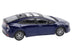 2023 Toyota Prius Reservoir Blue with Black Top and Sun Roof and Sun Roof 1/64 Diecast Model Car by Paragon Models - Minihomy