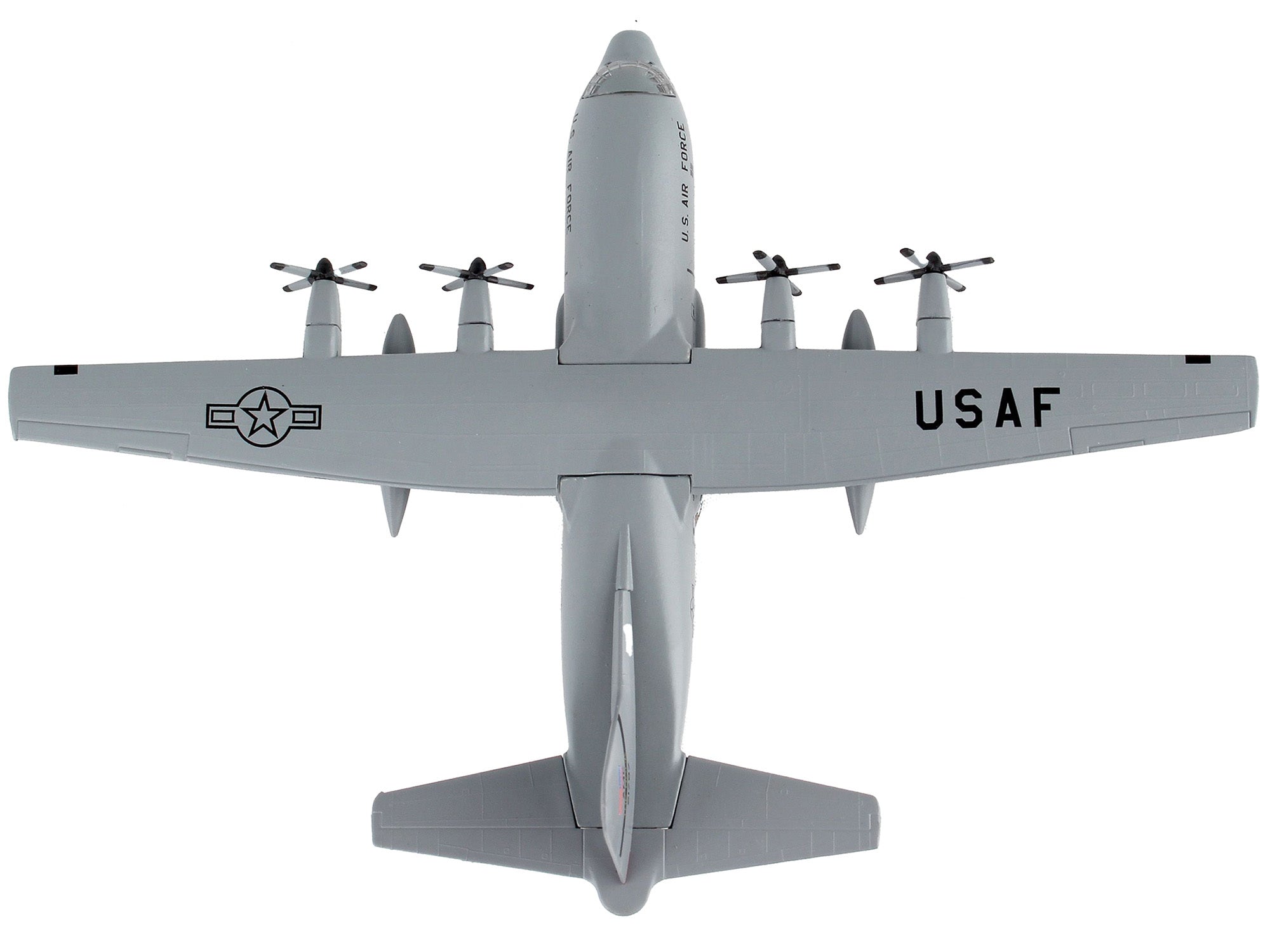 Lockheed C-130 Hercules Transport Aircraft "Spare 617" United States Air Force 1/200 Diecast Model Airplane by Postage Stamp