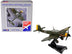 Junkers JU 87 Stuka Aircraft "World War II" German Luftwaffe 1/110 Diecast Model Airplane by Postage Stamp - Minihomy