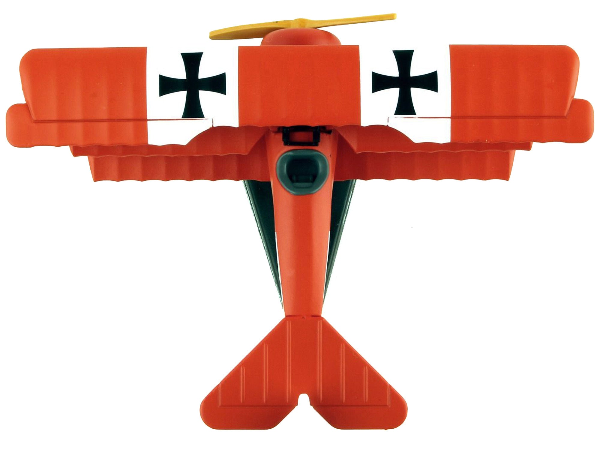 Fokker Dr.I Tri-plane Aircraft "Red Baron" German Air Force 1/63 Diecast Model Airplane by Postage Stamp