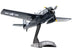 Grumman F4F Wildcat Aircraft #6 "USS Petrof Bay" United States Navy 1/87 (HO) Diecast Model Airplane by Postage Stamp - Minihomy