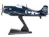 Grumman F4F Wildcat Aircraft #6 "USS Petrof Bay" United States Navy 1/87 (HO) Diecast Model Airplane by Postage Stamp - Minihomy