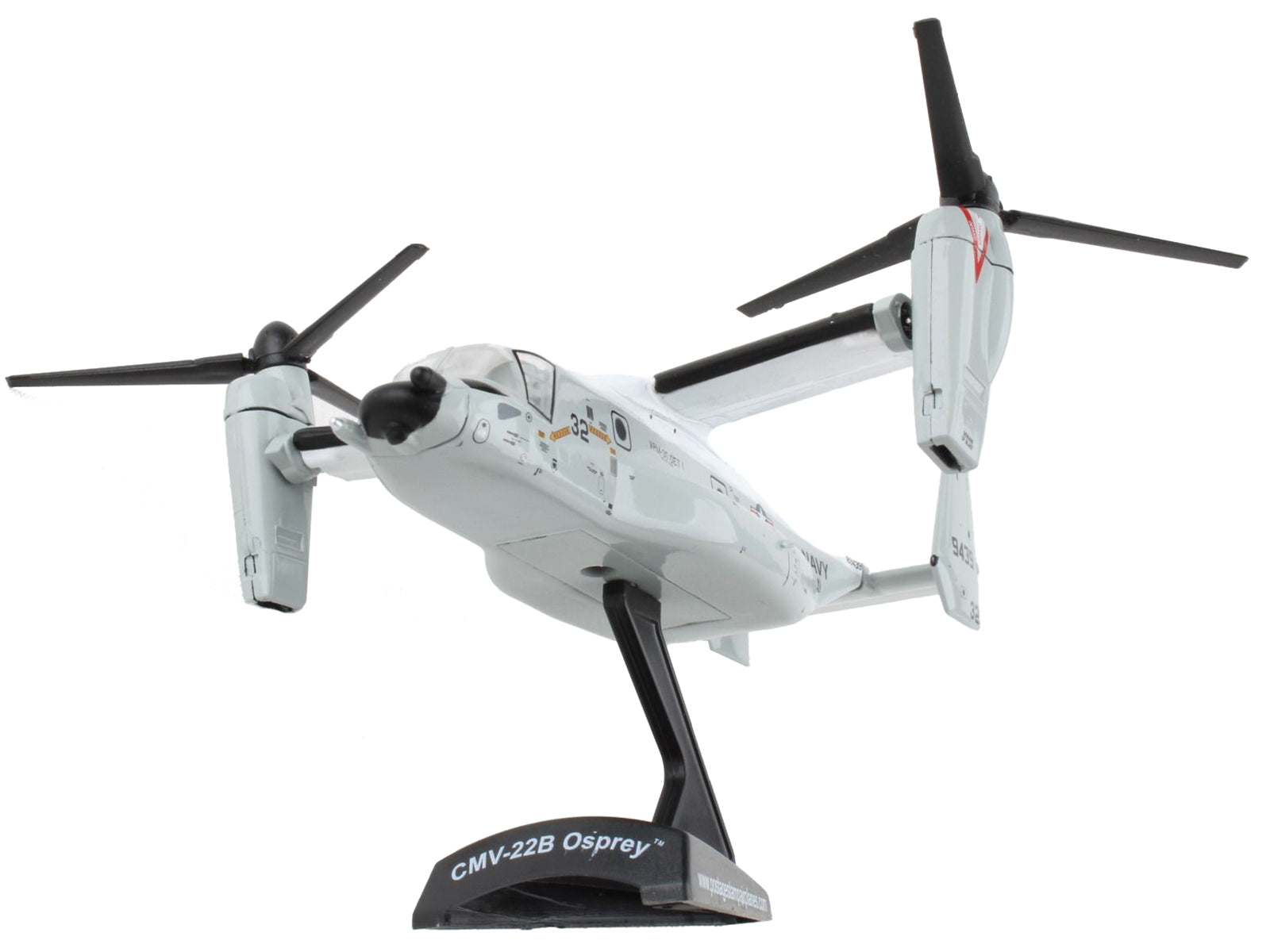 Bell Boeing CMV-22B Osprey Aircraft "United States Navy Air Force" 1/150 Diecast Model Airplane by Postage Stamp - Minihomy