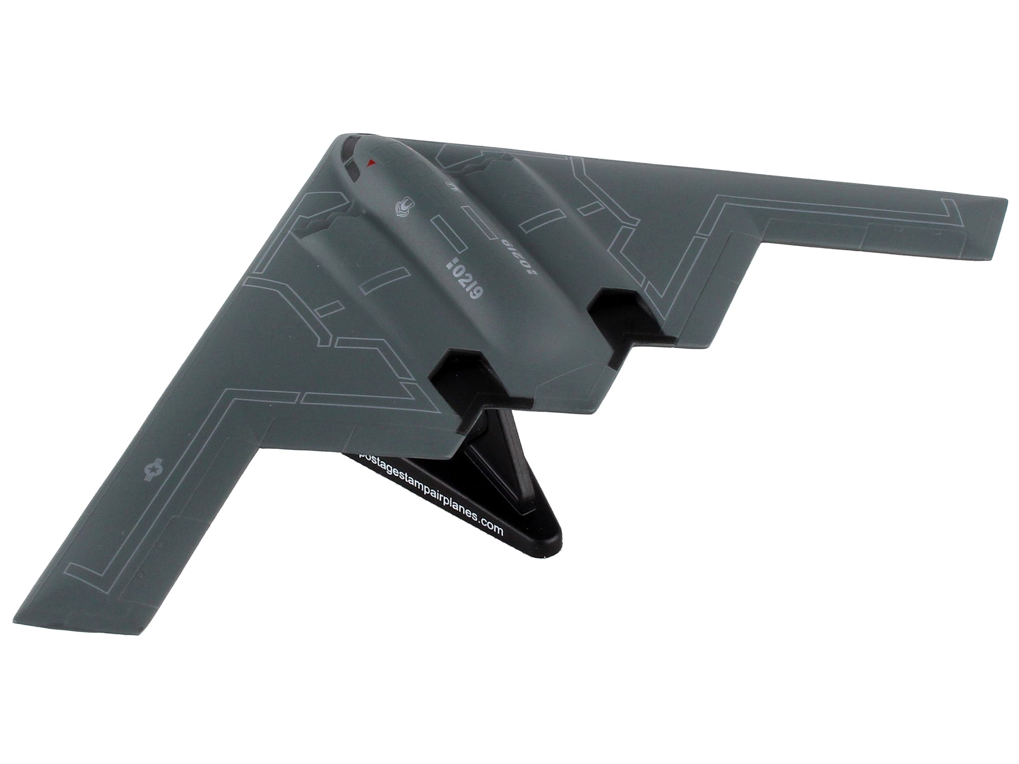 Northrop Grumman B-2 Spirit Stealth Bomber Aircraft "United States Air Force" 1/280 Diecast Model Airplane by Postage Stamp - Minihomy