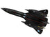 Lockheed YF-12 SR-71 Blackbird Aircraft "NASA" United States Air Force 1/200 Diecast Model Airplane by Postage Stamp - Minihomy