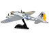 Boeing B-17G Flying Fortress Bomber Aircraft "Liberty Belle" United States Army Air Force 1/155 Diecast Model Airplane by Postage Stamp - Minihomy