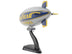 Goodyear Blimp Silver Metallic with Blue and Yellow Graphics "#1 in Tires" 1/350 Diecast Model Airplane by Postage Stamp - Minihomy