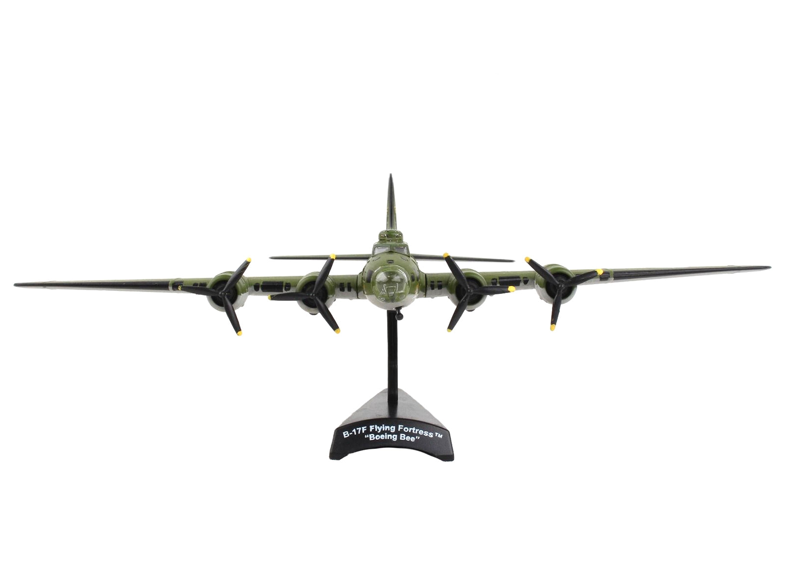 Boeing B-17F Flying Fortress Bomber Aircraft "Boeing Bee" United States Army Air Corps 1/155 Diecast Model Airplane by Postage Stamp - Minihomy