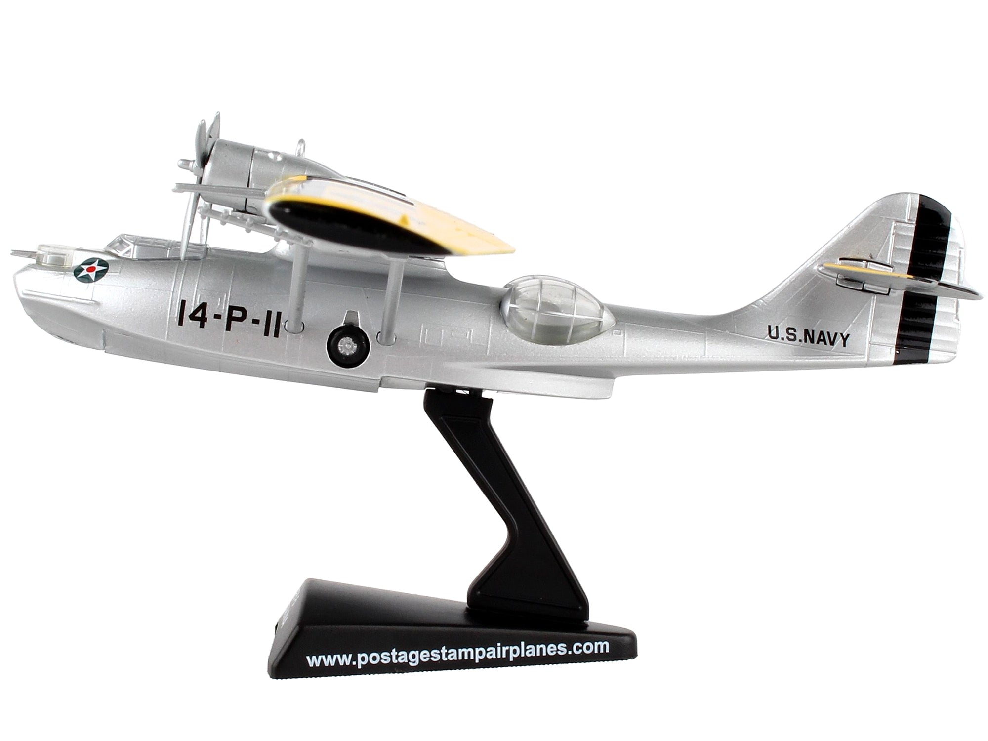 Consolidated PBY-5 Catalina Aircraft "United States Navy" 1/150 Diecast Model Airplane by Postage Stamp - Minihomy