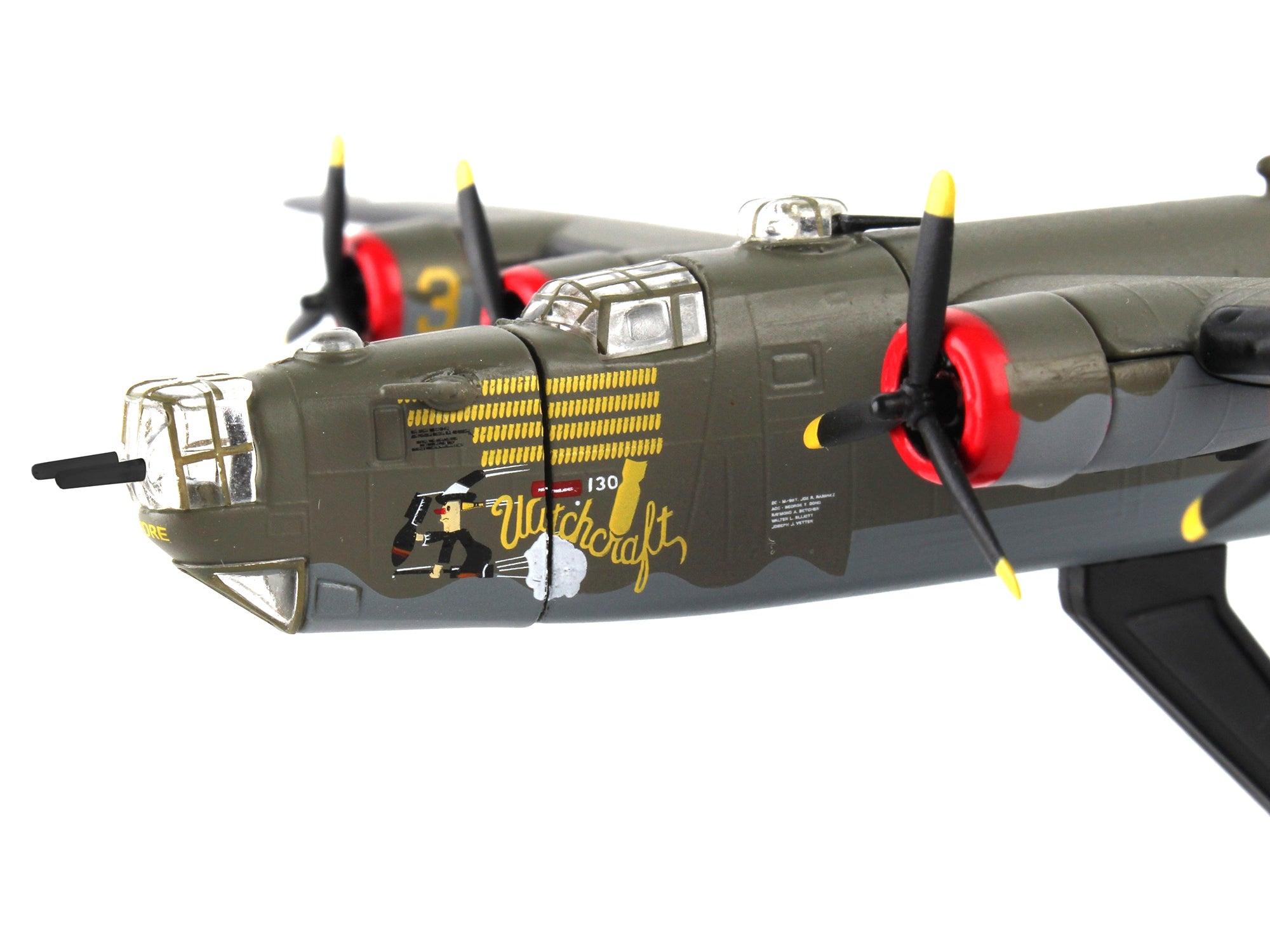 Consolidated B-24J Liberator Bomber Aircraft "Witchcraft 467th Bomb Group 790 Bomb Squadron" - Minihomy