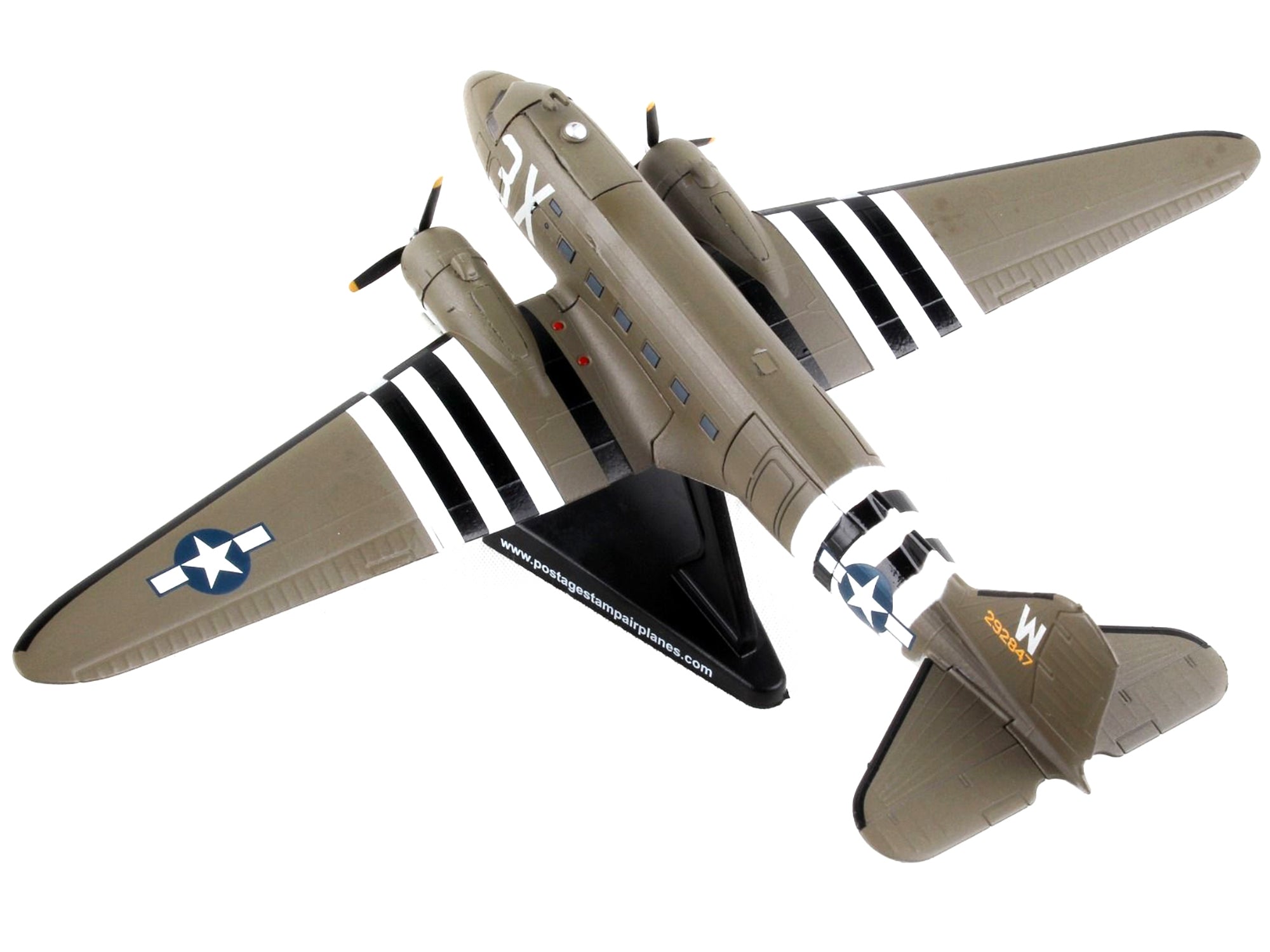 Douglas C-47 Skytrain Aircraft "That's All Brother" United States Navy 1/144 Diecast Model Airplane by Postage Stamp - Minihomy