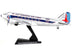 Douglas DC-3 Passenger Aircraft "Eastern Airlines" 1/144 Diecast Model Airplane by Postage Stamp - Minihomy