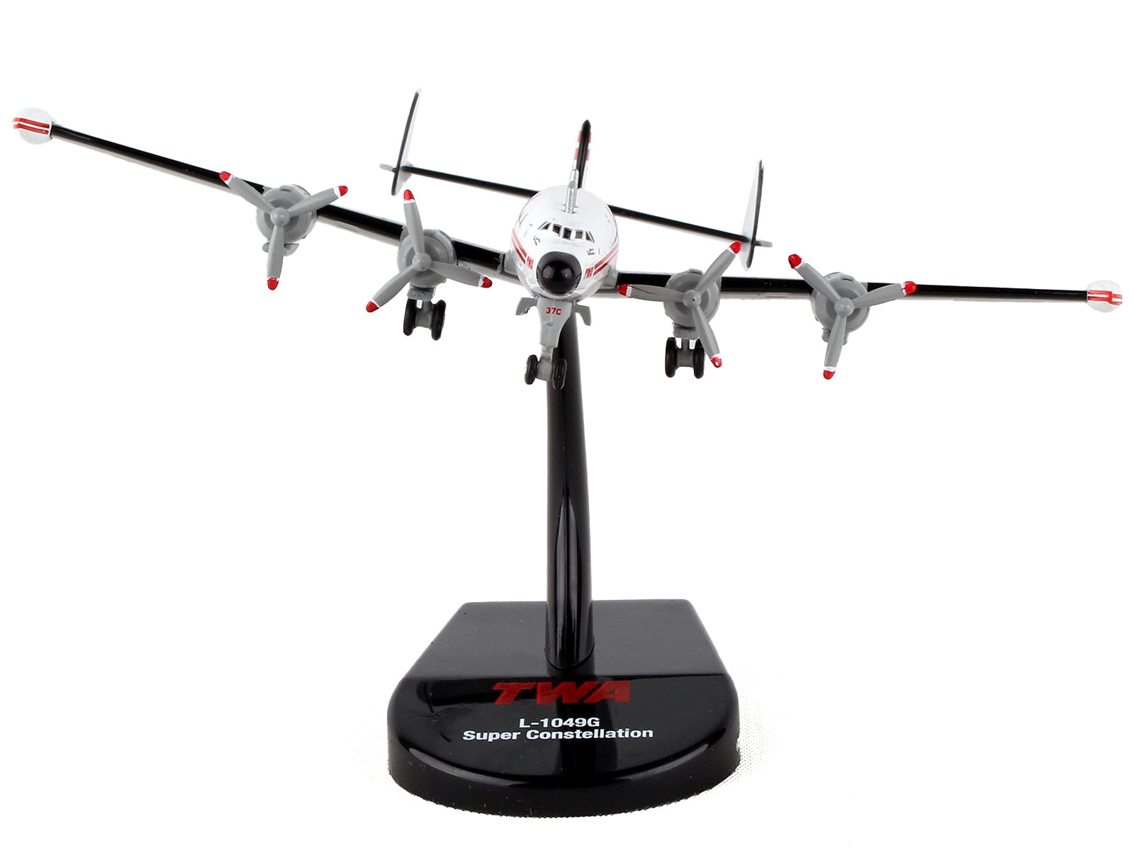 Lockheed L-1049G Super Constellation Commercial Aircraft "Trans World Airlines (TWA)" 1/300 Diecast Model Airplane by Postage Stamp - Minihomy