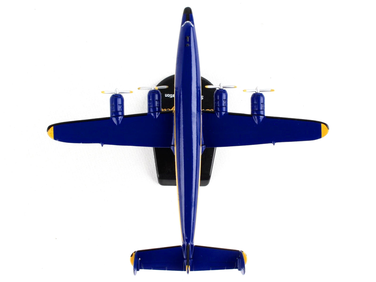 Lockheed L-1049G Super Constellation Commercial Aircraft "Blue Angels" United States Navy 1/300 Diecast Model Airplane by Postage Stamp - Minihomy