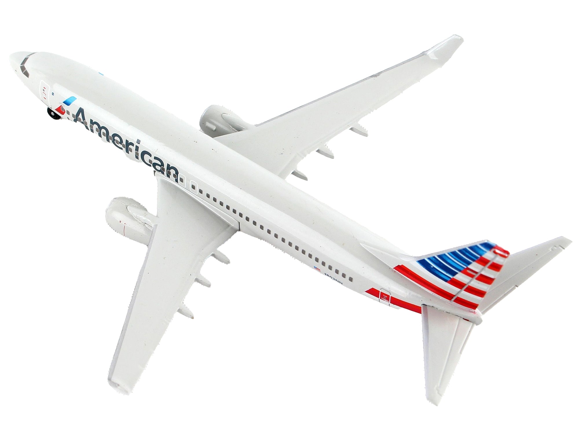 Boeing 737 Next Generation Commercial Aircraft "American Airlines" 1/300 Diecast Model Airplane by Postage Stamp - Minihomy