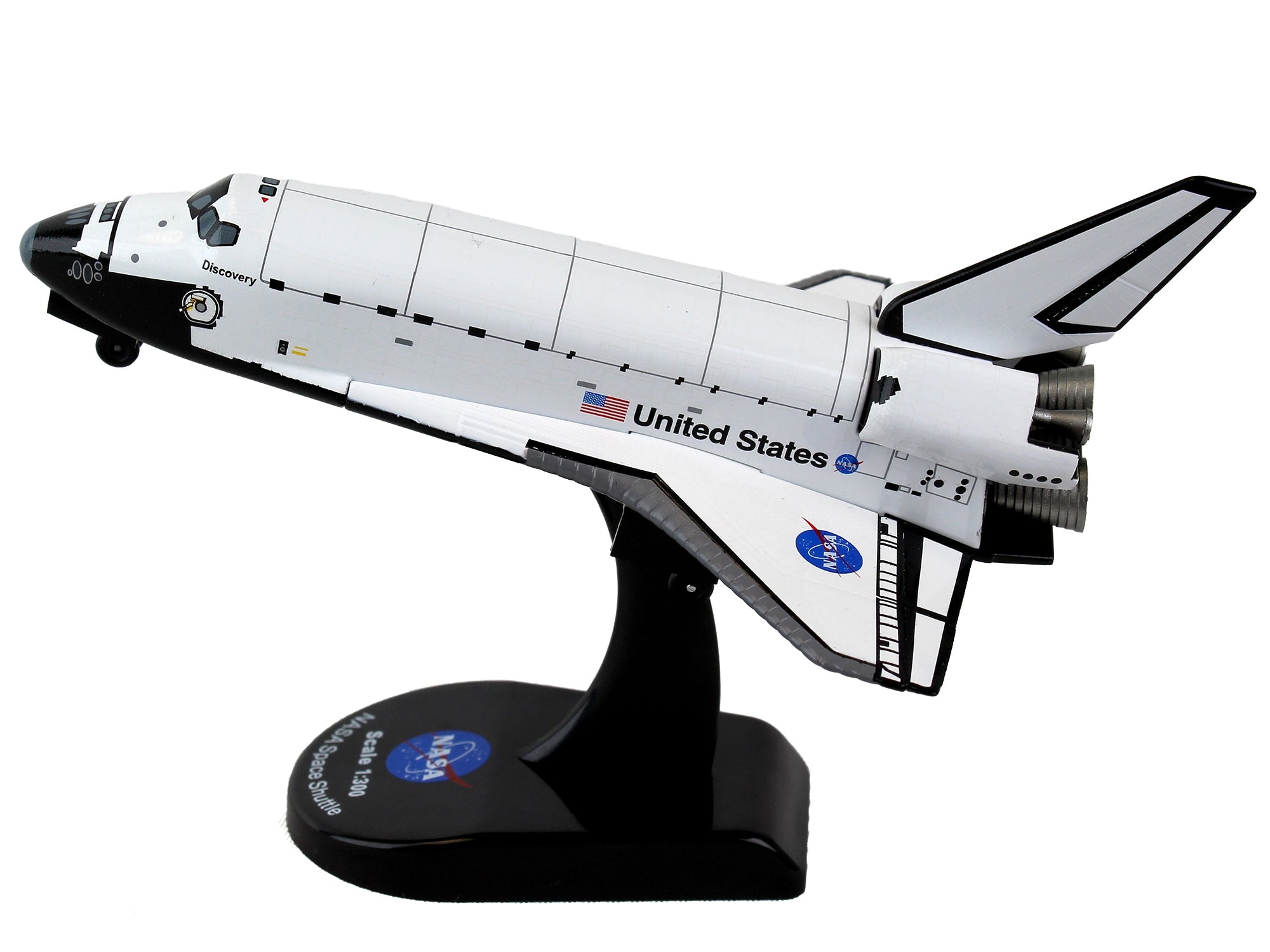 NASA Space Shuttle "Discovery" (OV-103) "United States" 1/300 Diecast Model by Postage Stamp