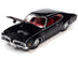 1969 Oldsmobile 442 Black with Red Stripes and Red Interior "Racing Champions Mint 2022" Release 2 Limited Edition to 8572 pieces Worldwide 1/64 Diecast Model Car by Racing Champions - Minihomy