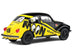 1974 Volkswagen Beetle 1303 Matt Black and Yellow "Go with Mooneyes" 1/18 Diecast Model Car by Solido - Minihomy