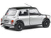 1998 Mini Cooper Sport Silver Metallic with Black Hood and Top 1/18 Diecast Model Car by Solido - Minihomy