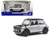 1998 Mini Cooper Sport Silver Metallic with Black Hood and Top 1/18 Diecast Model Car by Solido - Minihomy