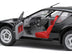 1983 Alpine A310 Pack GT Noir Irise Black with Red Interior 1/18 Diecast Model Car by Solido - Minihomy