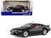 1983 Alpine A310 Pack GT Noir Irise Black with Red Interior 1/18 Diecast Model Car by Solido - Minihomy