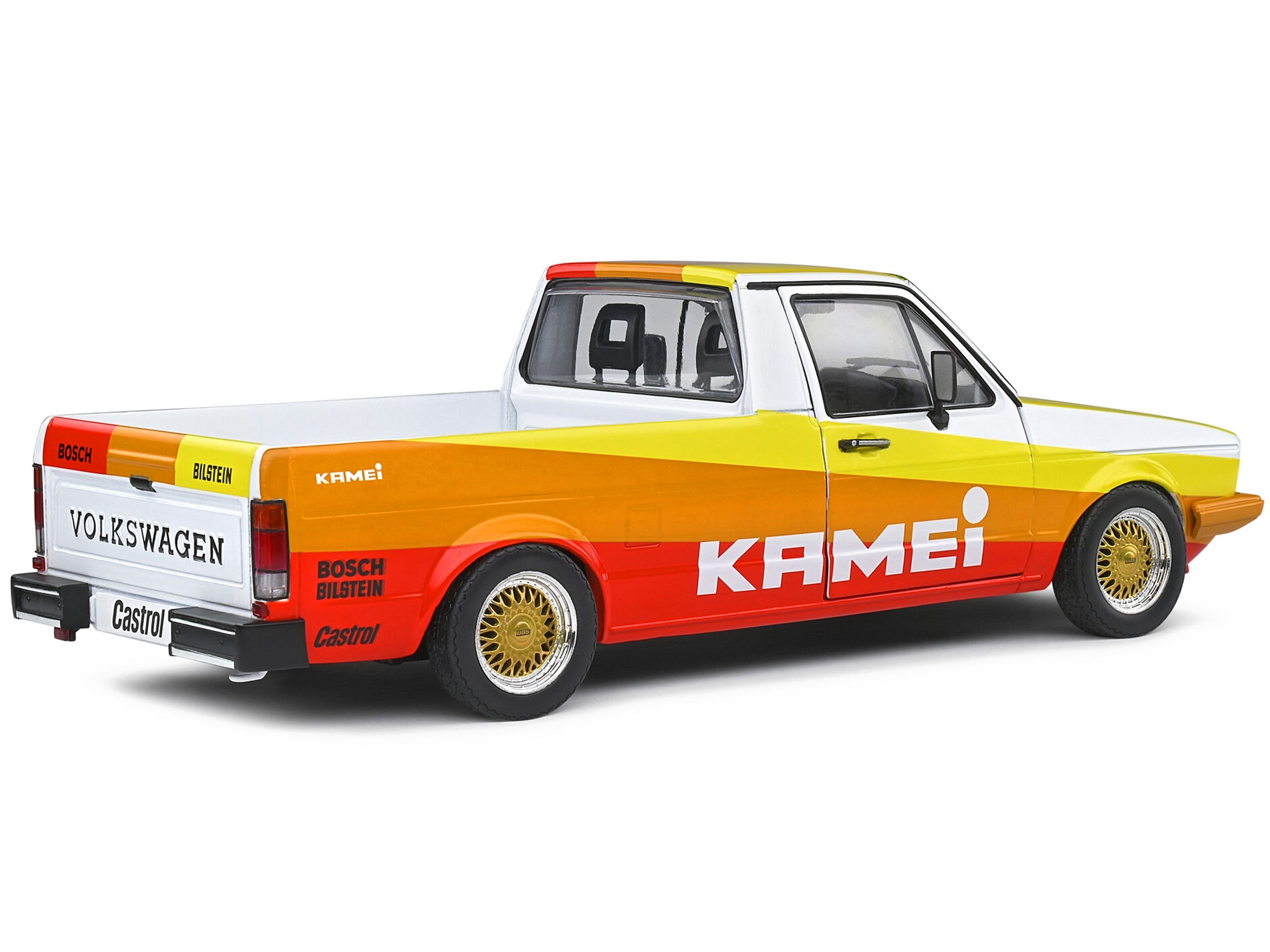 1982 Volkswagen Caddy MK 1 Pickup Truck "Kamei Tribute" 1/18 Diecast Model Car by Solido - Minihomy