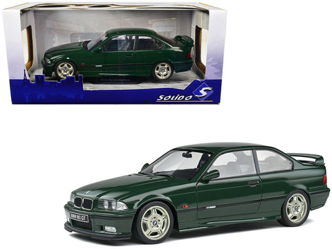 1995 BMW M3 E36 Coupe GT British Racing Green 1/18 Diecast Model Car by Solido