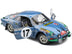 Alpine A110 1600S #17 Bernard Darniche - Alain Mahe "Rallye de Monte-Carlo" (1972) "Competition" Series 1/18 Diecast Model Car by Solido - Minihomy