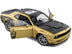 2020 Dodge Challenger R/T Scat Pack Widebody "Street Fighter" Goldrush Metallic and Black with Sunroof 1/18 Diecast Model Car by Solido - Minihomy